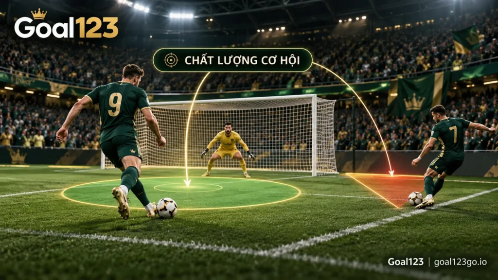 Cách dùng xG khi phân tích một trận đấu