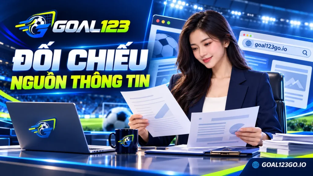 Nhân vật nữ đối chiếu tài liệu và nguồn công bố thông tin Goal123