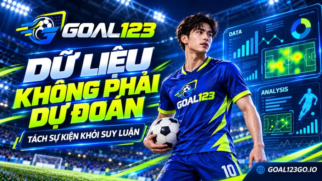 Phân biệt dữ liệu và dự đoán trong bóng đá