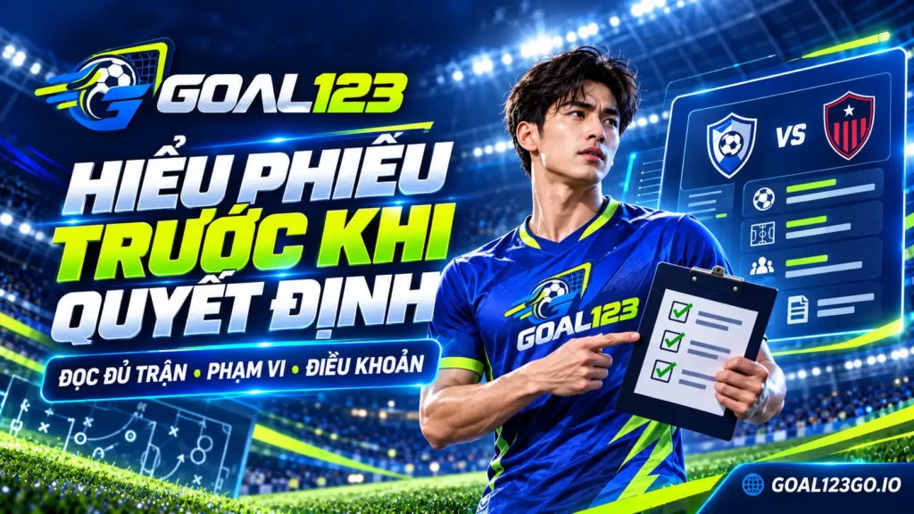 Hiểu phiếu Goal123 trước khi quyết định