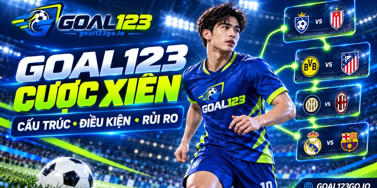 Goal123 cược xiên: cấu trúc, điều kiện và rủi ro