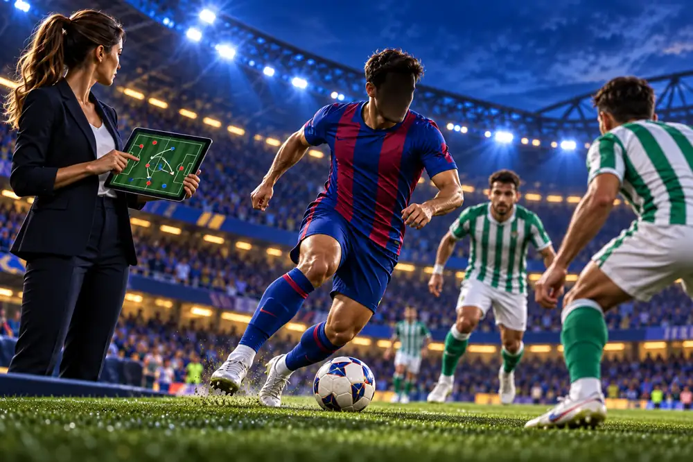 Chuyên gia phân tích sơ đồ tuyến giữa trước trận Betis vs Barcelona